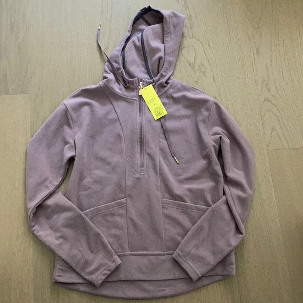 NWT All in motion; fleece super soft and plush pullover sweater with pockets